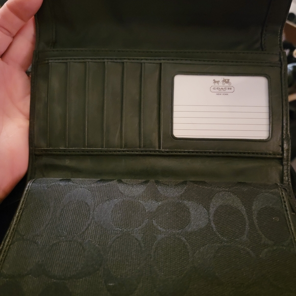 Wallet with Checkbook insert - Picture 6 of 6